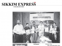 Sikkim Express 09.09.2020 World Literacy Day Govt Sr Sec School Penlong Book Donation